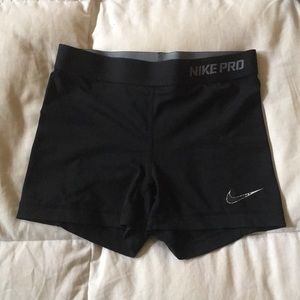 Nike Pro Spandex Shorts